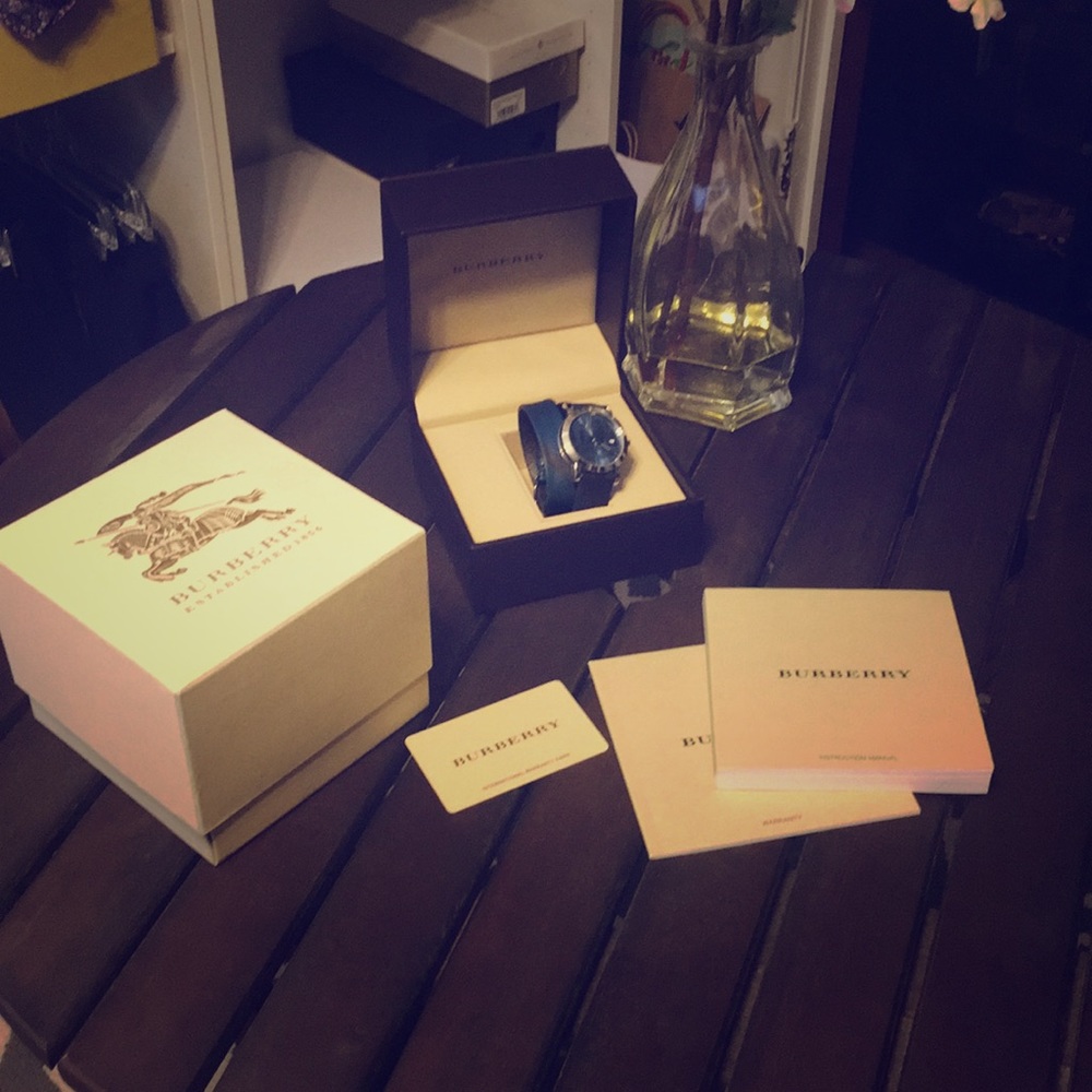 Used Burberry watch.